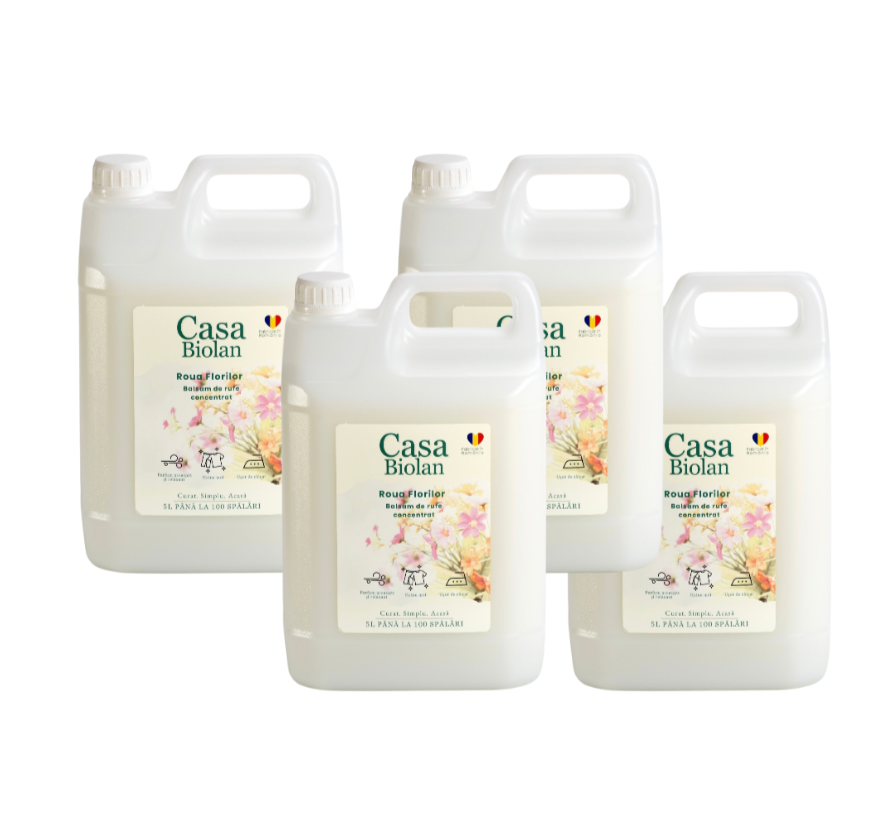Set 4xBalsam Roua Florilor 5L