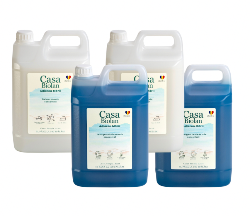 Set Adierea Mării - 2xDetergent 5L + 2xBalsam 5L