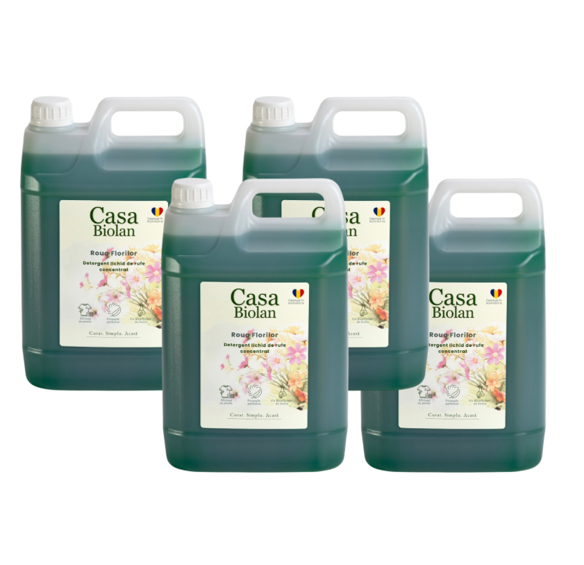 Set 4xDetergent Roua Florilor 5L