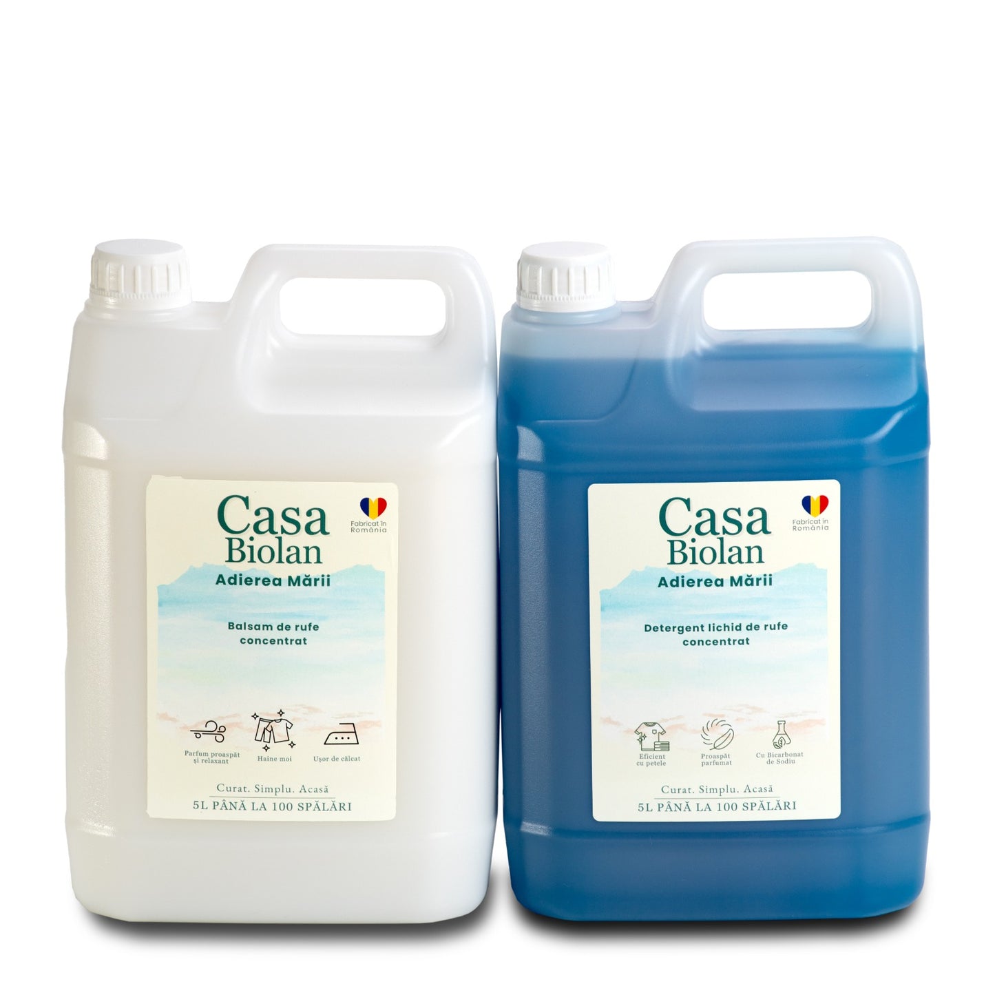 Set Adierea Mării - Detergent 5L + Balsam 5L